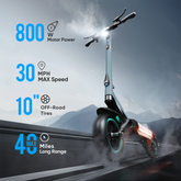 2025 JGH X3 Electric Scooter 48V 20.8Ah – GPS & IP54 for Adults